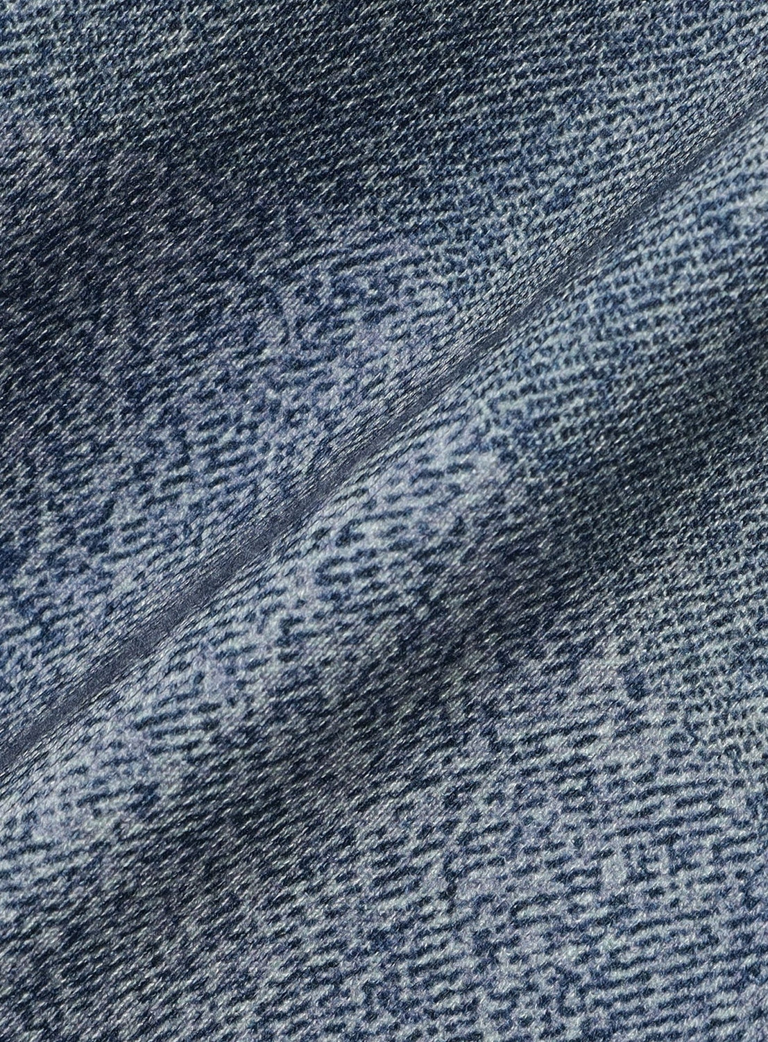 Mock Print Hoodie