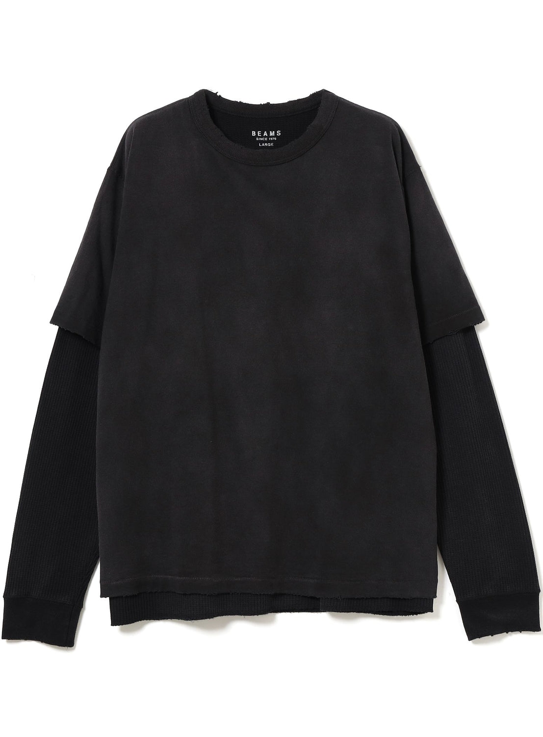 Layered Fade Long Sleeve T-Shirt