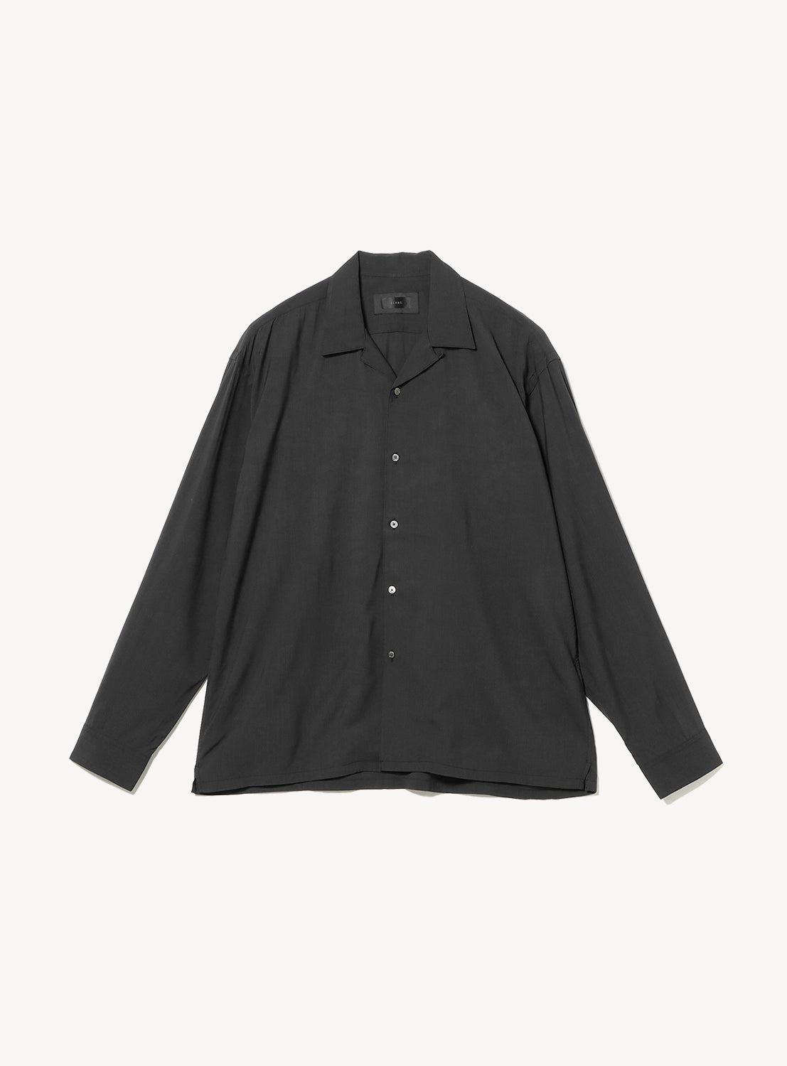 the A / Light Wool Open Collar Shirts