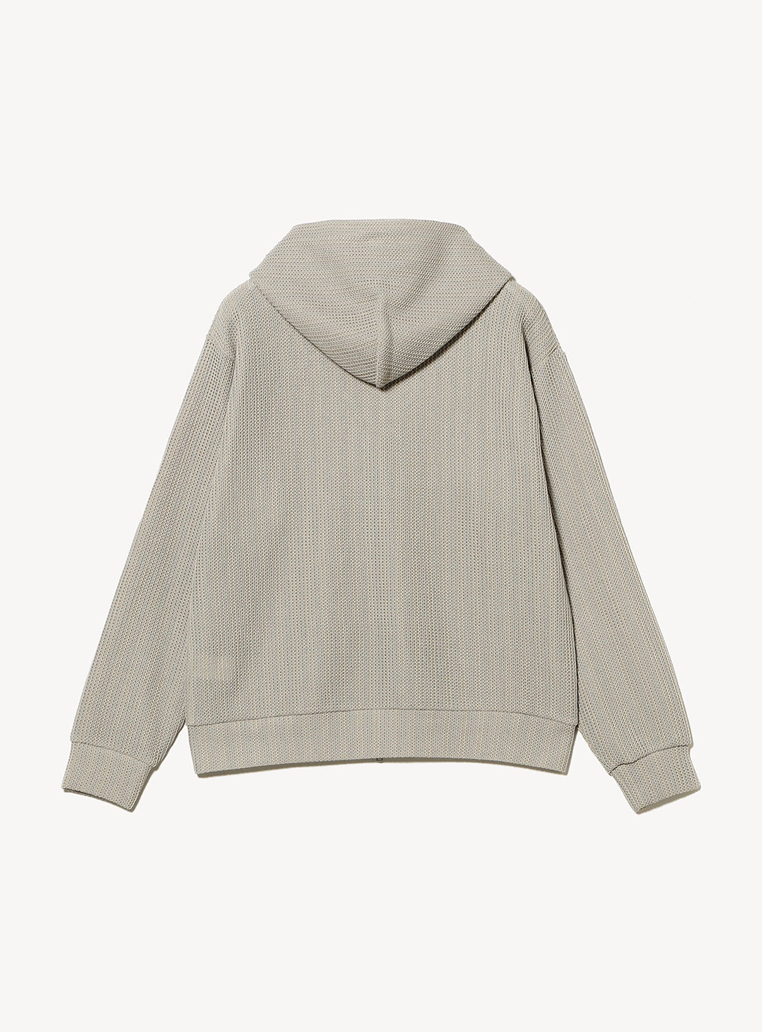 Mesh Zip-Up Hoodie
