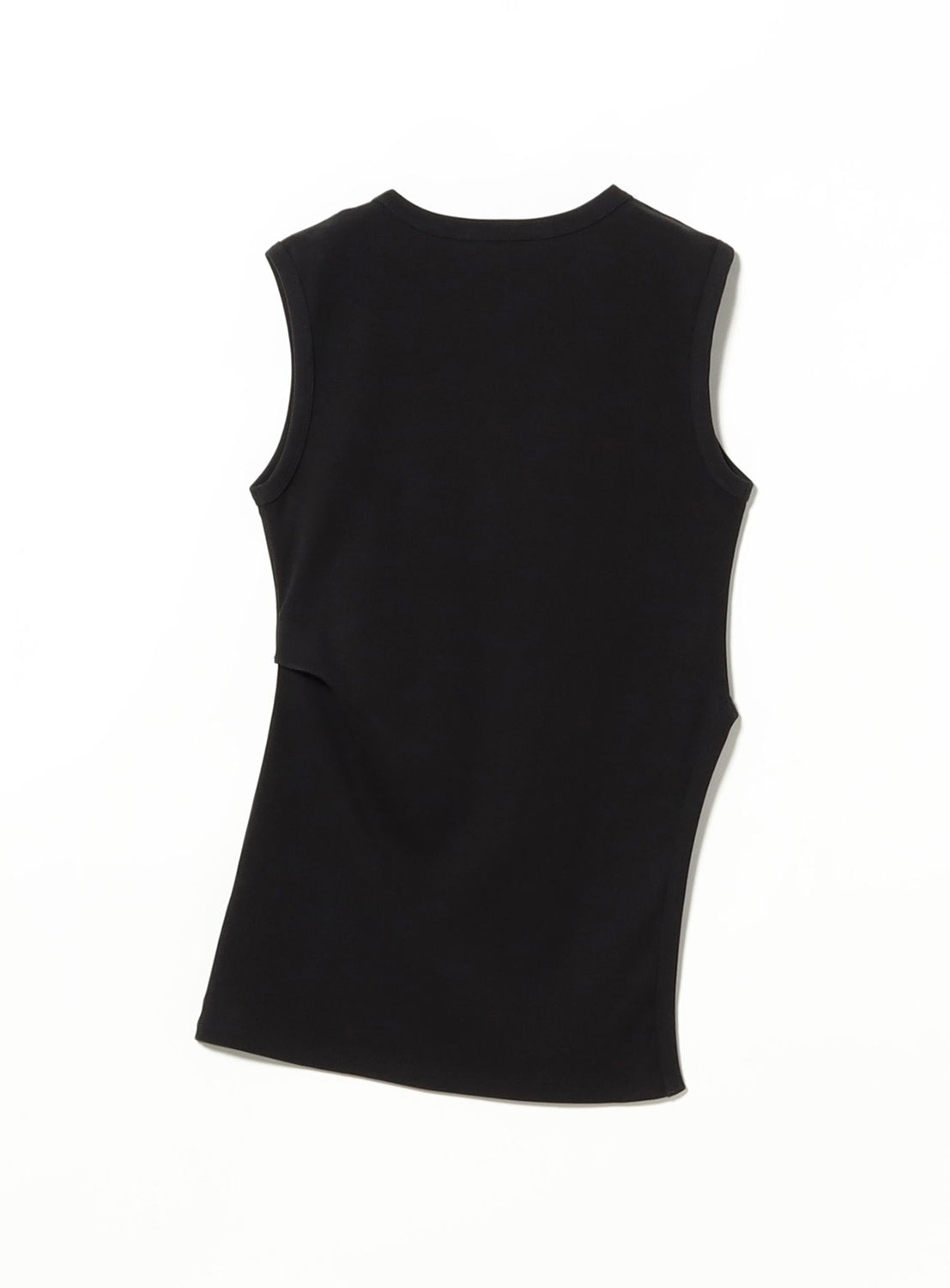 Slit Sleeveless Tunic