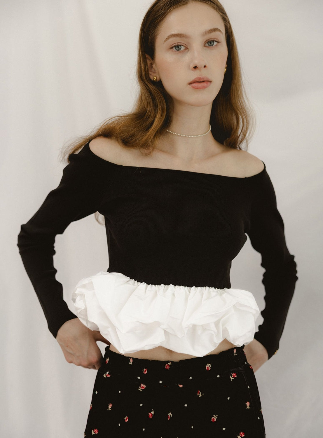 BEAMS SALON / 2WAY Puffy Knit