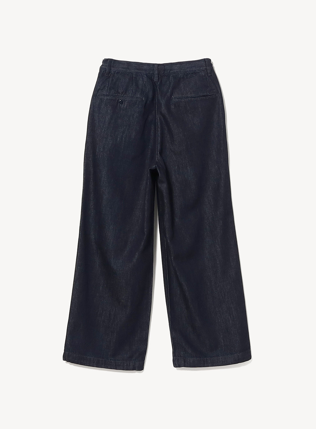 Wide Denim Slacks