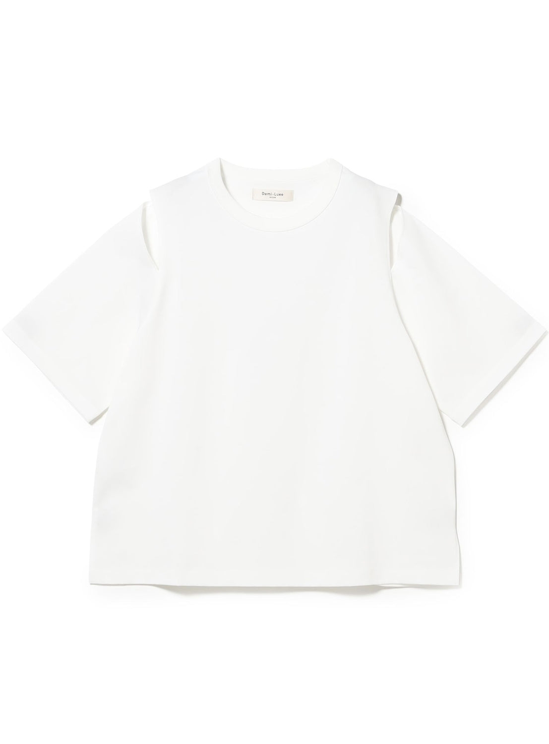 Shoulder Slit T-Shirt
