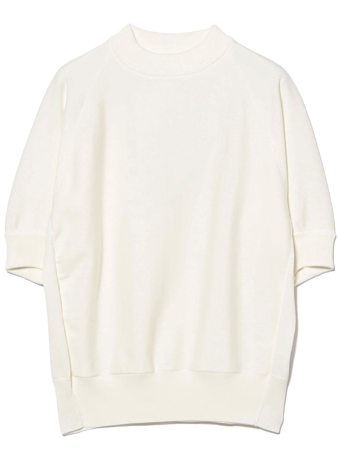 AK+1 / Mock Neck Half-Sleeve Sweatshirt