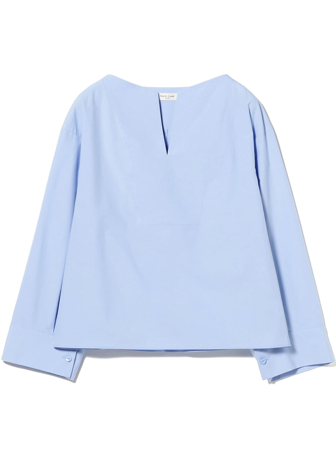 Wide Cuff Pullover Shirt