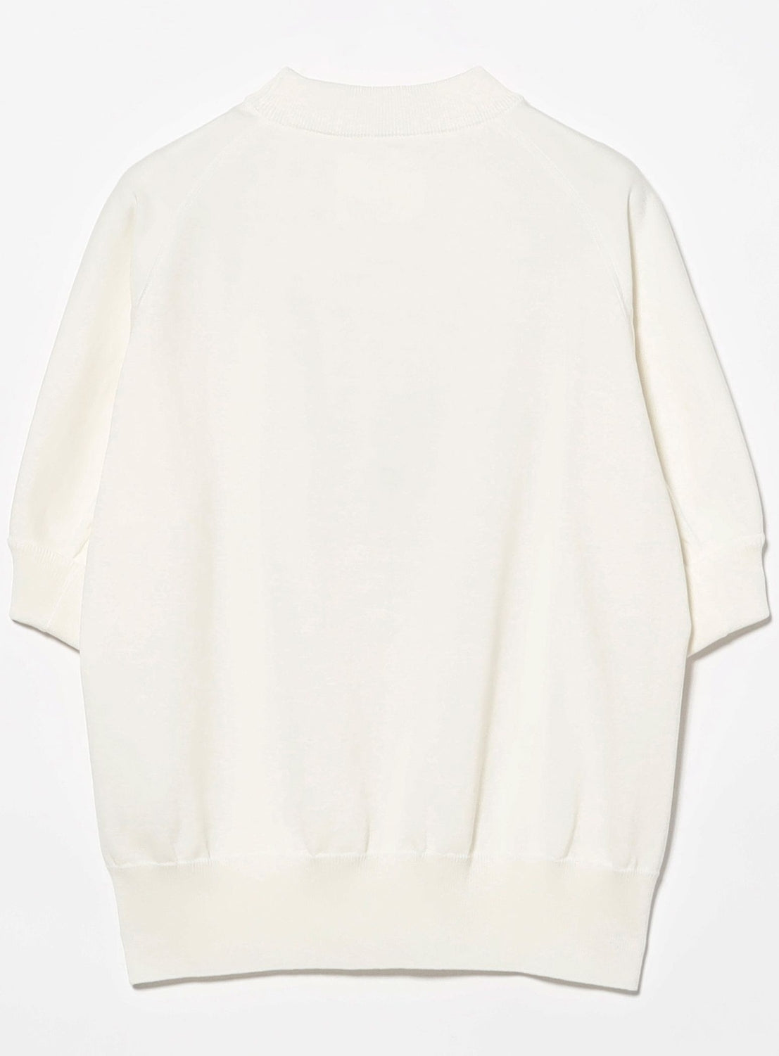 AK+1 / Mock Neck Half-Sleeve Sweatshirt