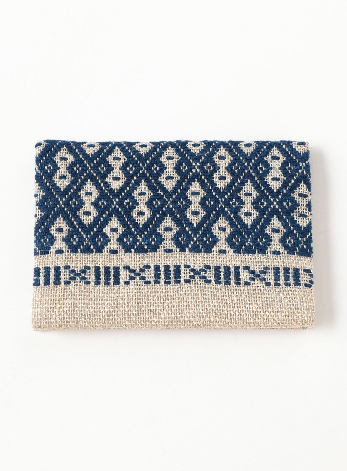 【Exclusive】Hirosaki Kogin Institute / Naturally Dyed Folding Business Card Case