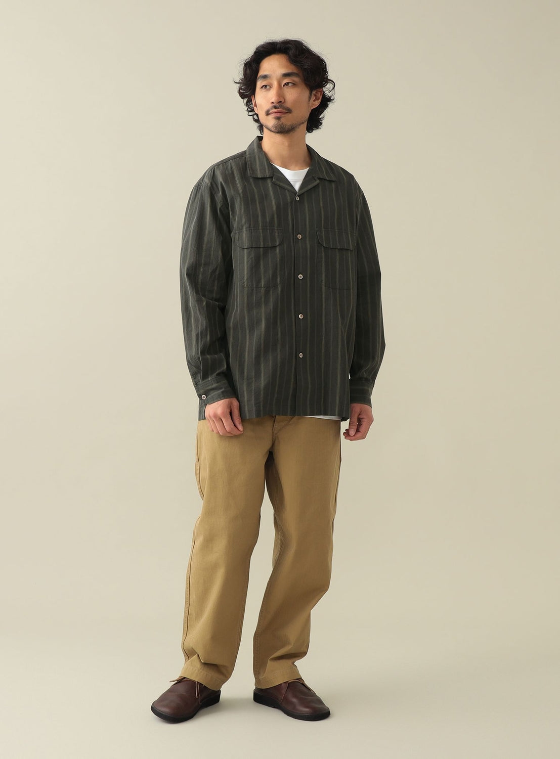 Minimalist Salathe Herringbone Pants