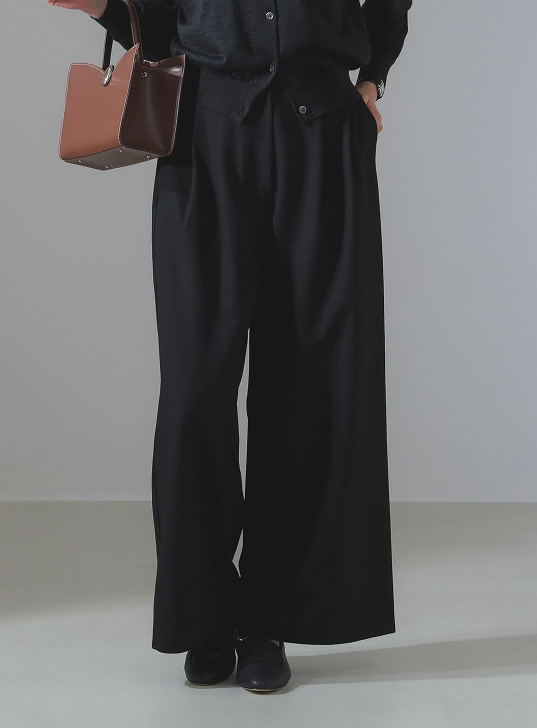 Poplin Two-Tuck Pants