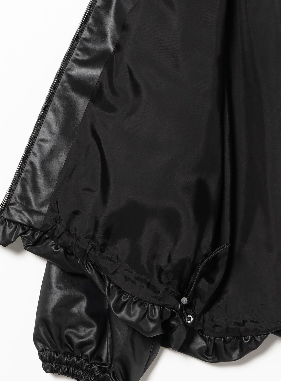 Satin-Look Puffed Blouson