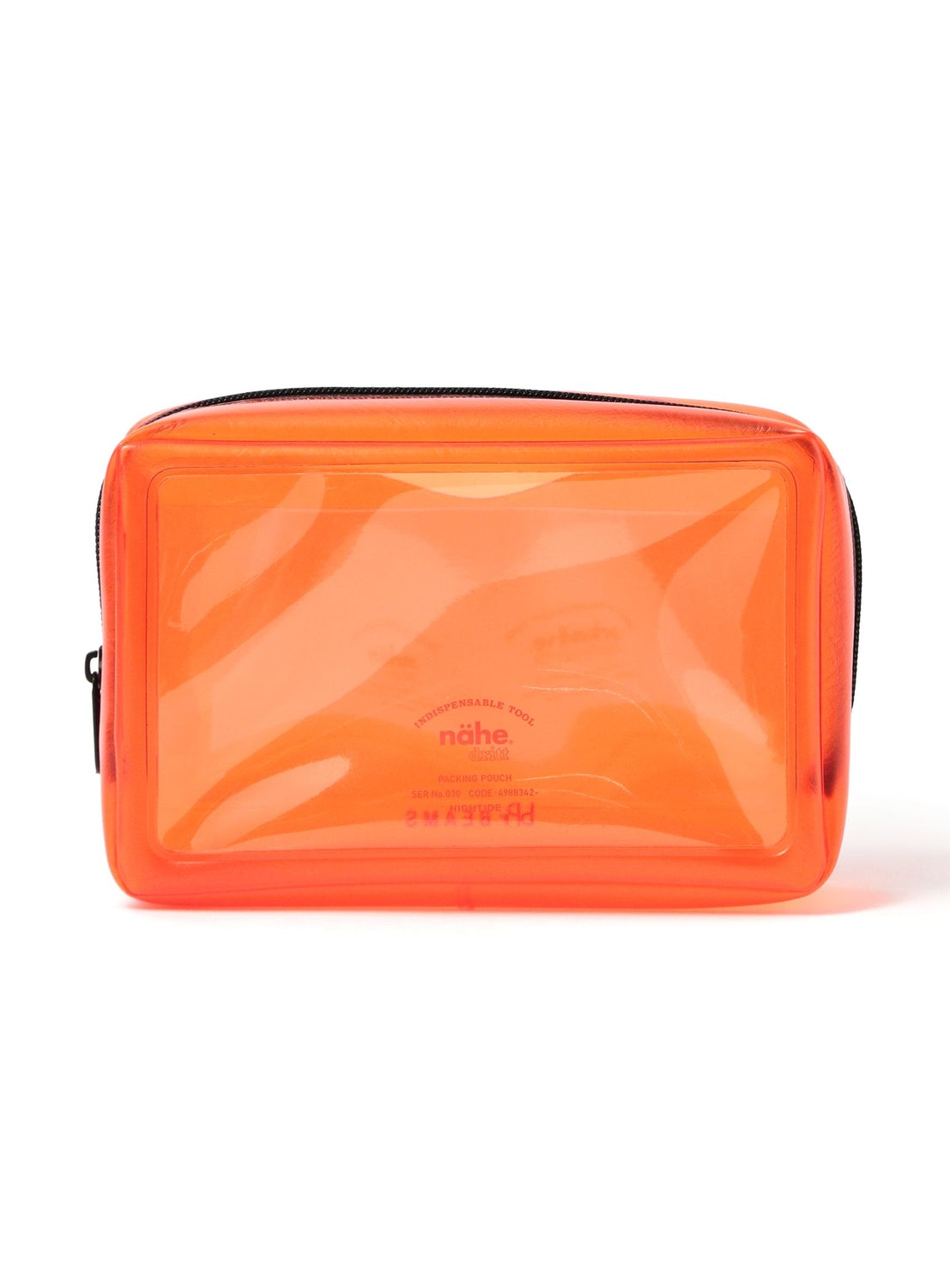 【Exclusive】nahe(R) / Clear Packing Pouch S Orange