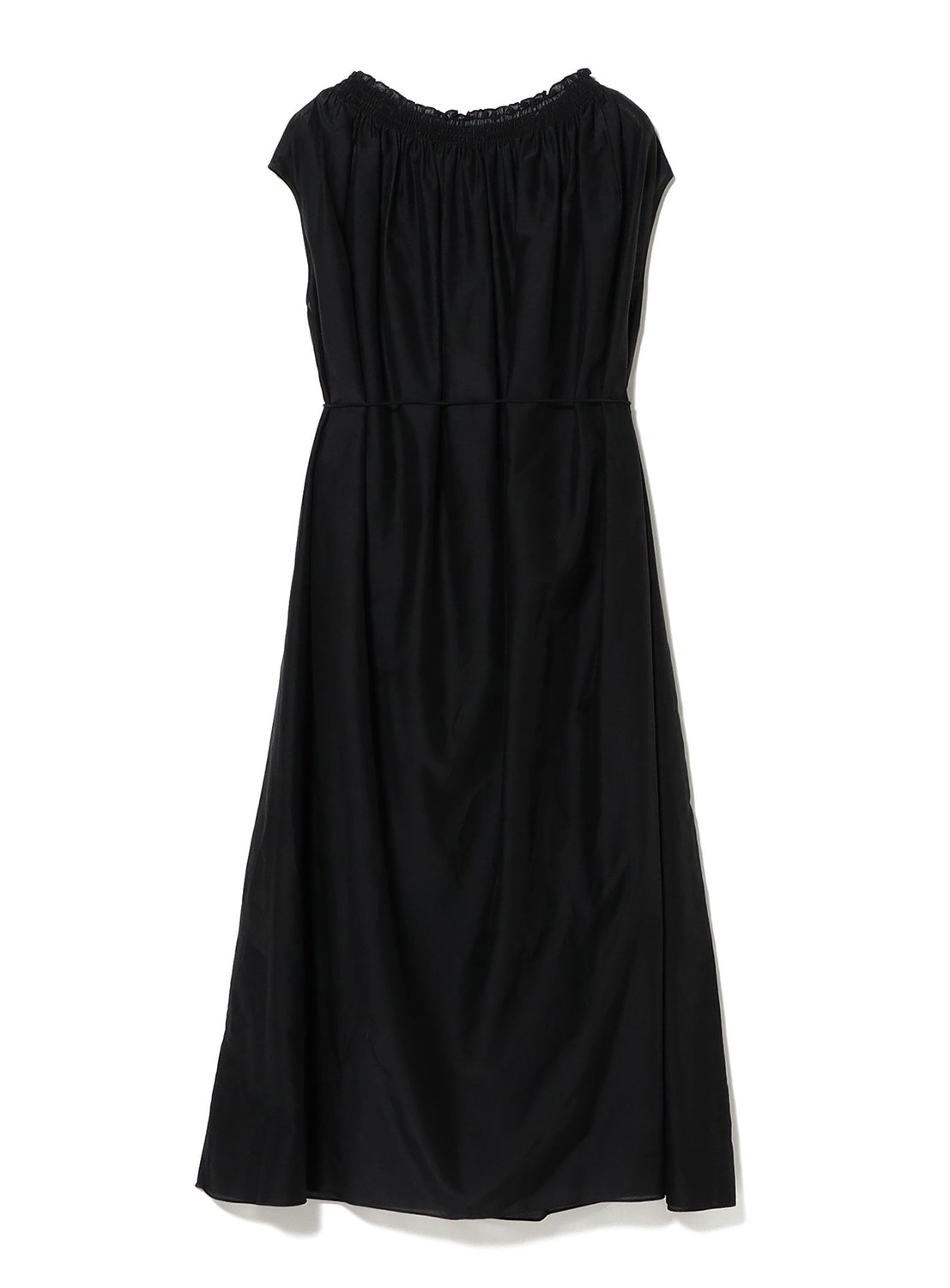 Cotton Silk Off-Shoulder Dress