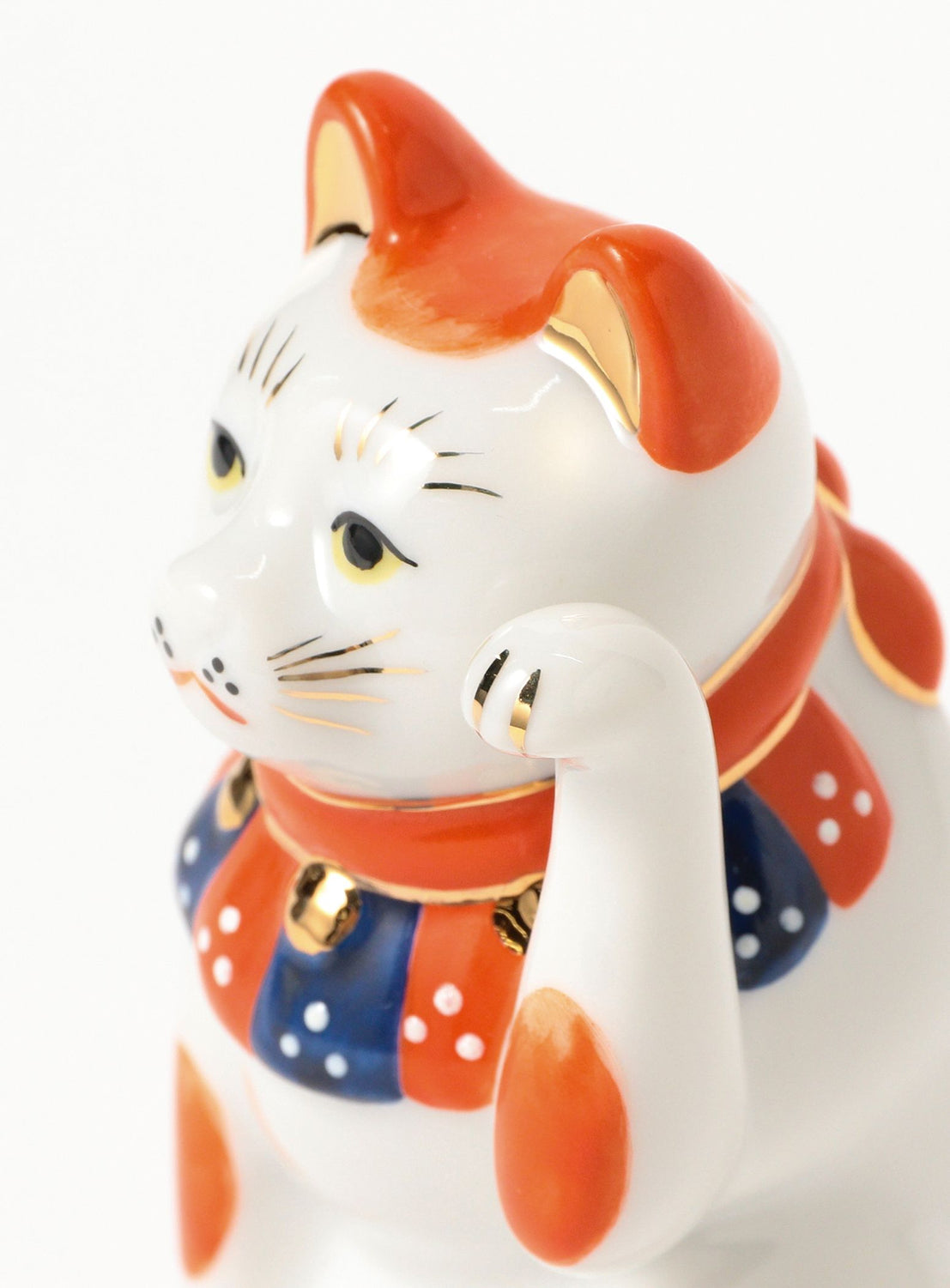 แมวกวักเซโตะ อุ้งเท้าซ้ายขึ้น ไซส์ 3 โดย Chugai Toen 【รุ่นพิเศษ】