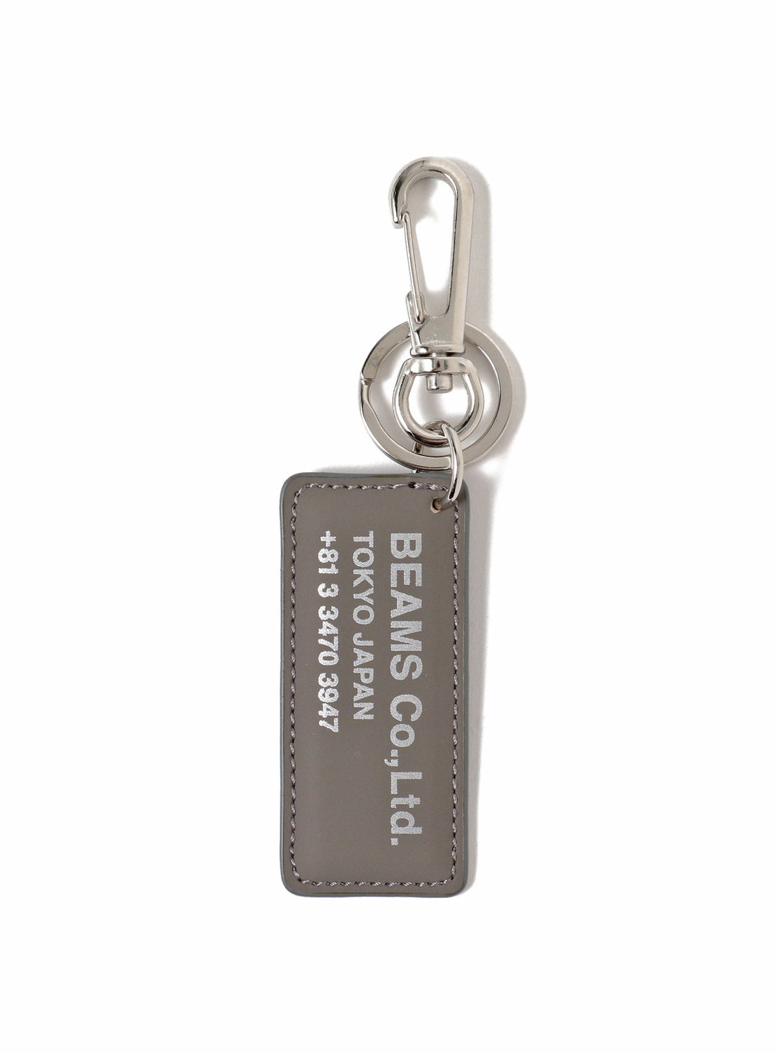 Leather Reflector Tag Keyholder