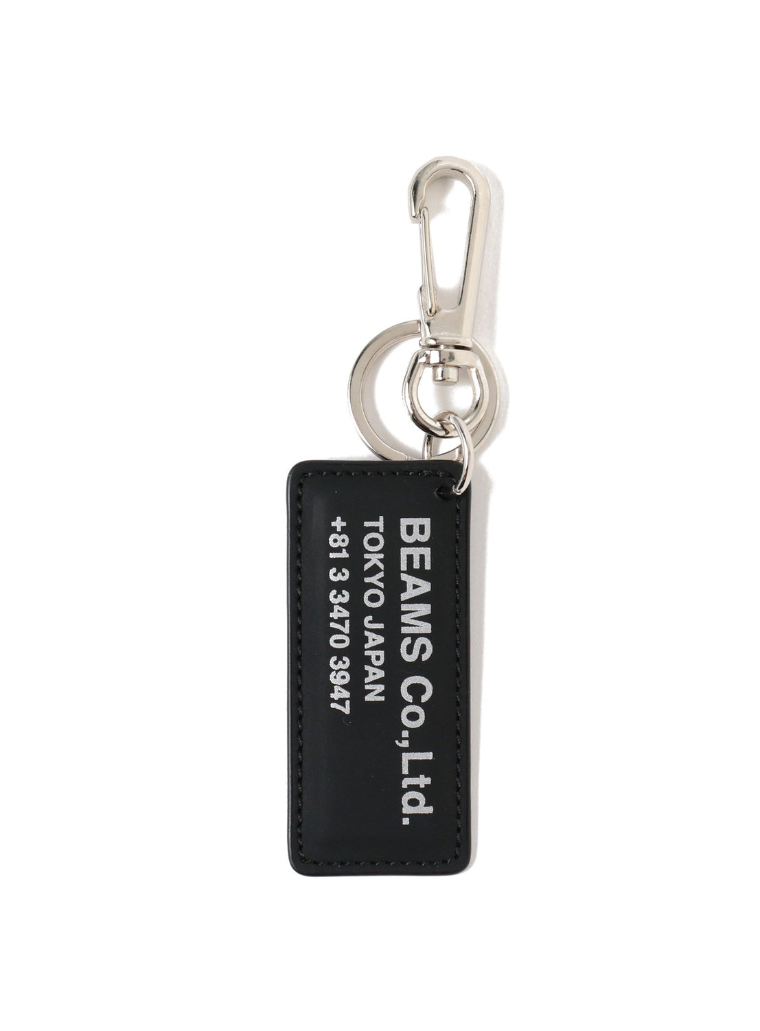 Leather Reflector Tag Keyholder
