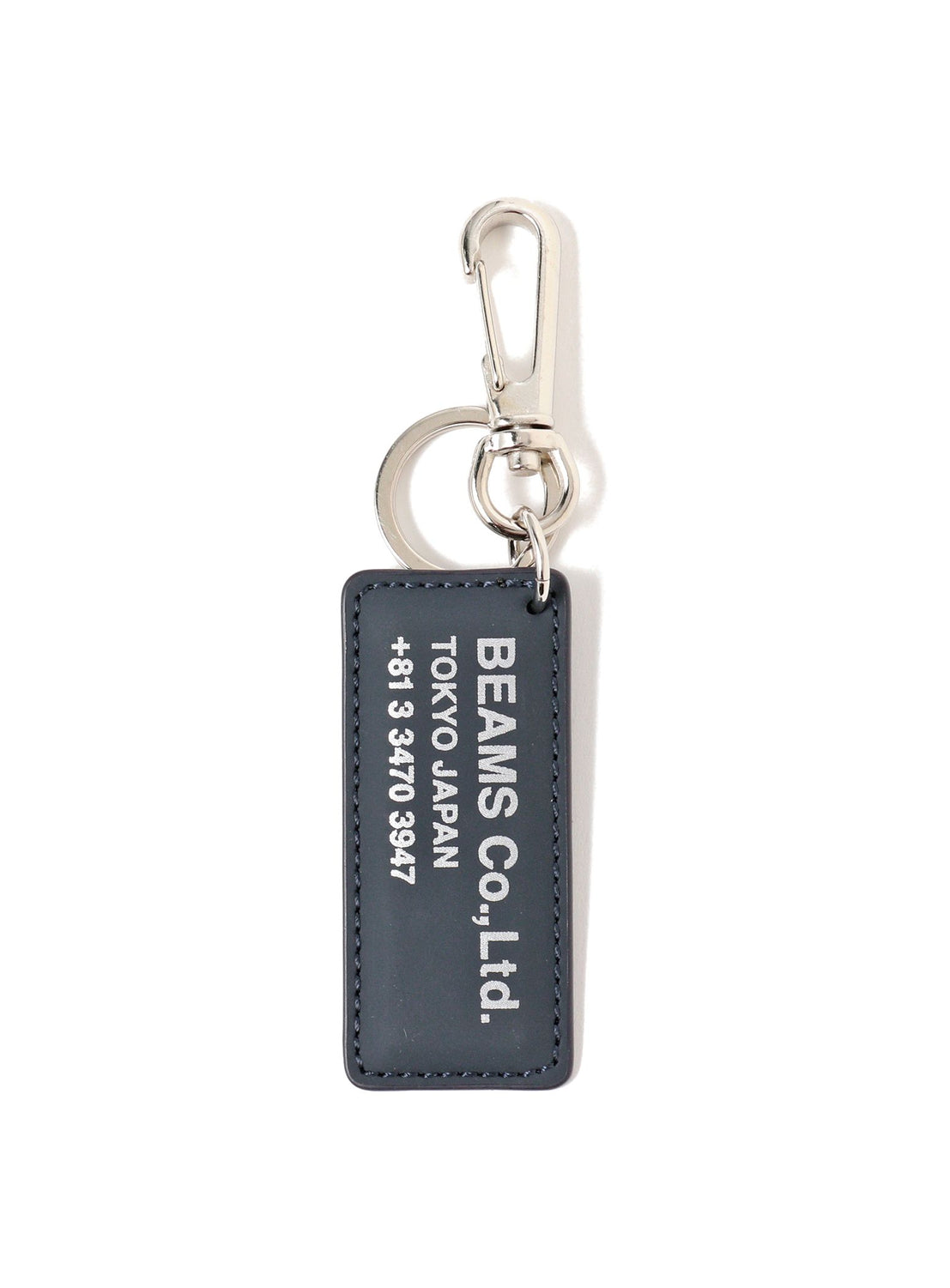Leather Reflector Tag Keyholder