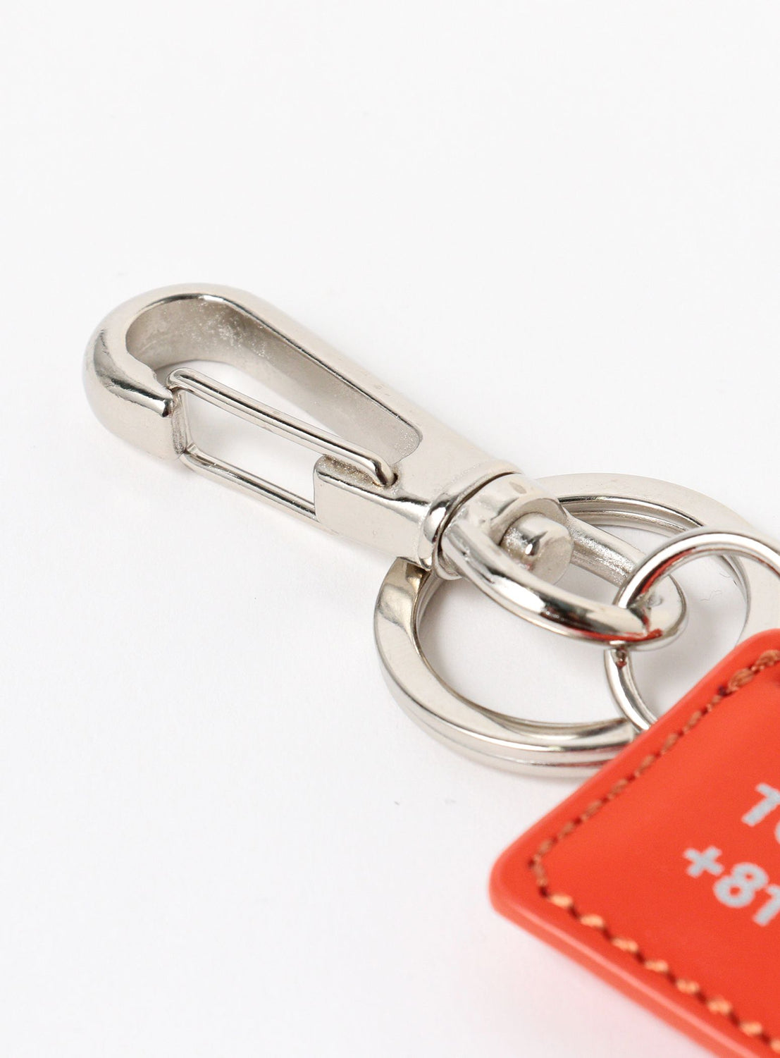 Leather Reflector Tag Keyholder