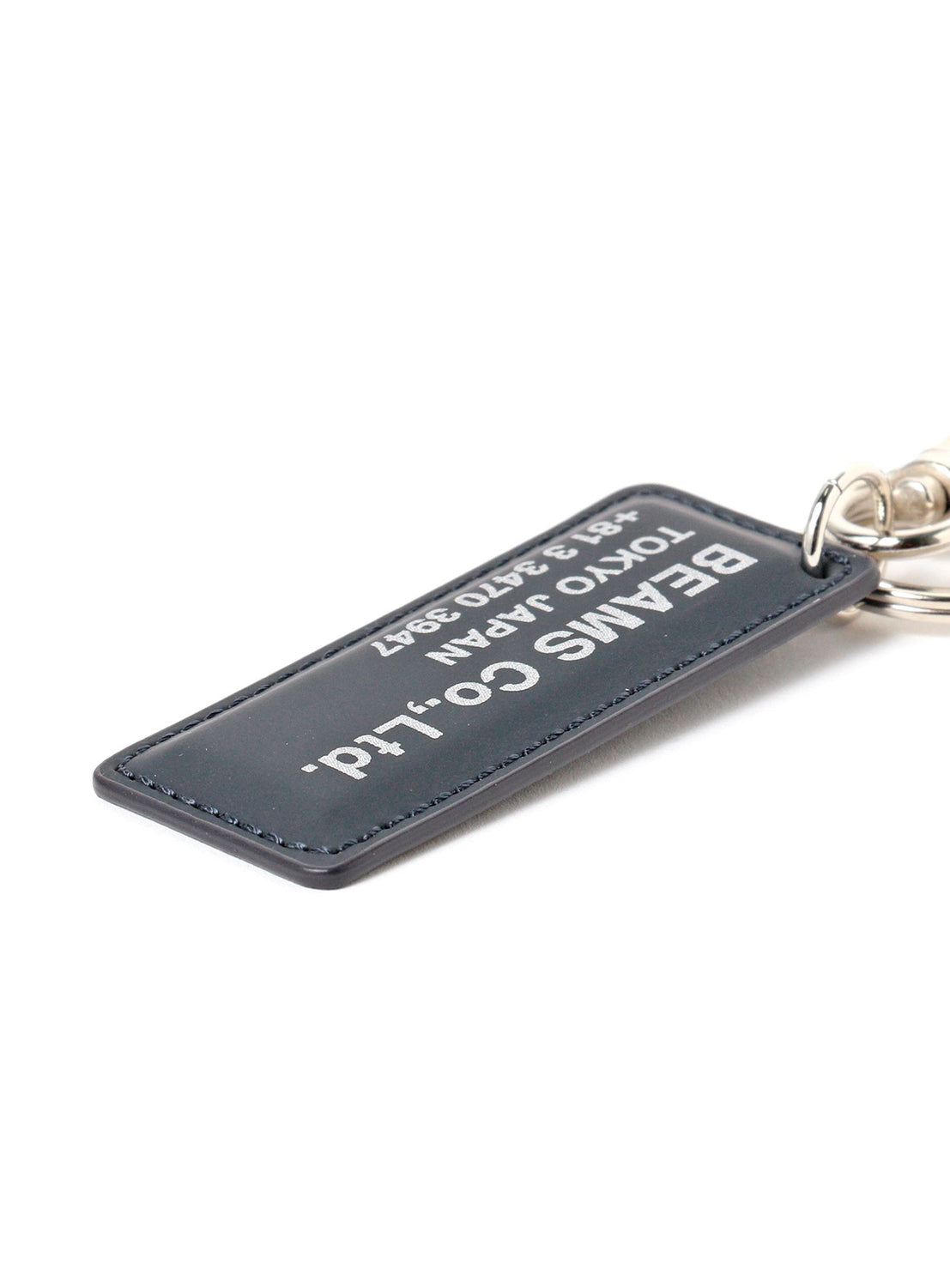 Leather Reflector Tag Keyholder