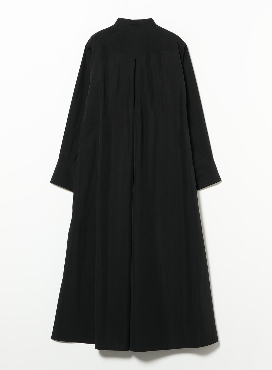 Cotton Nylon Flare Shirt Dress