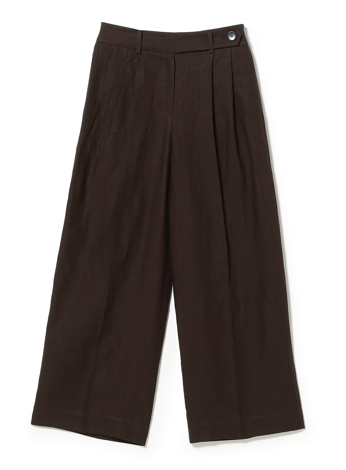 Simple Linen Wide Pants .M