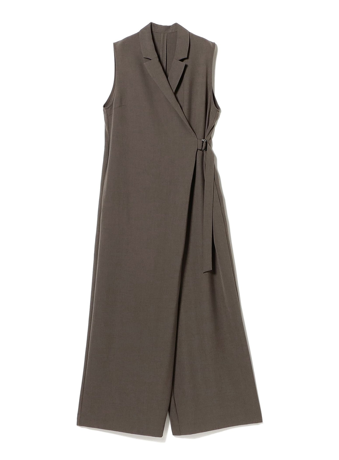 Waist-Belt Jumpsuit