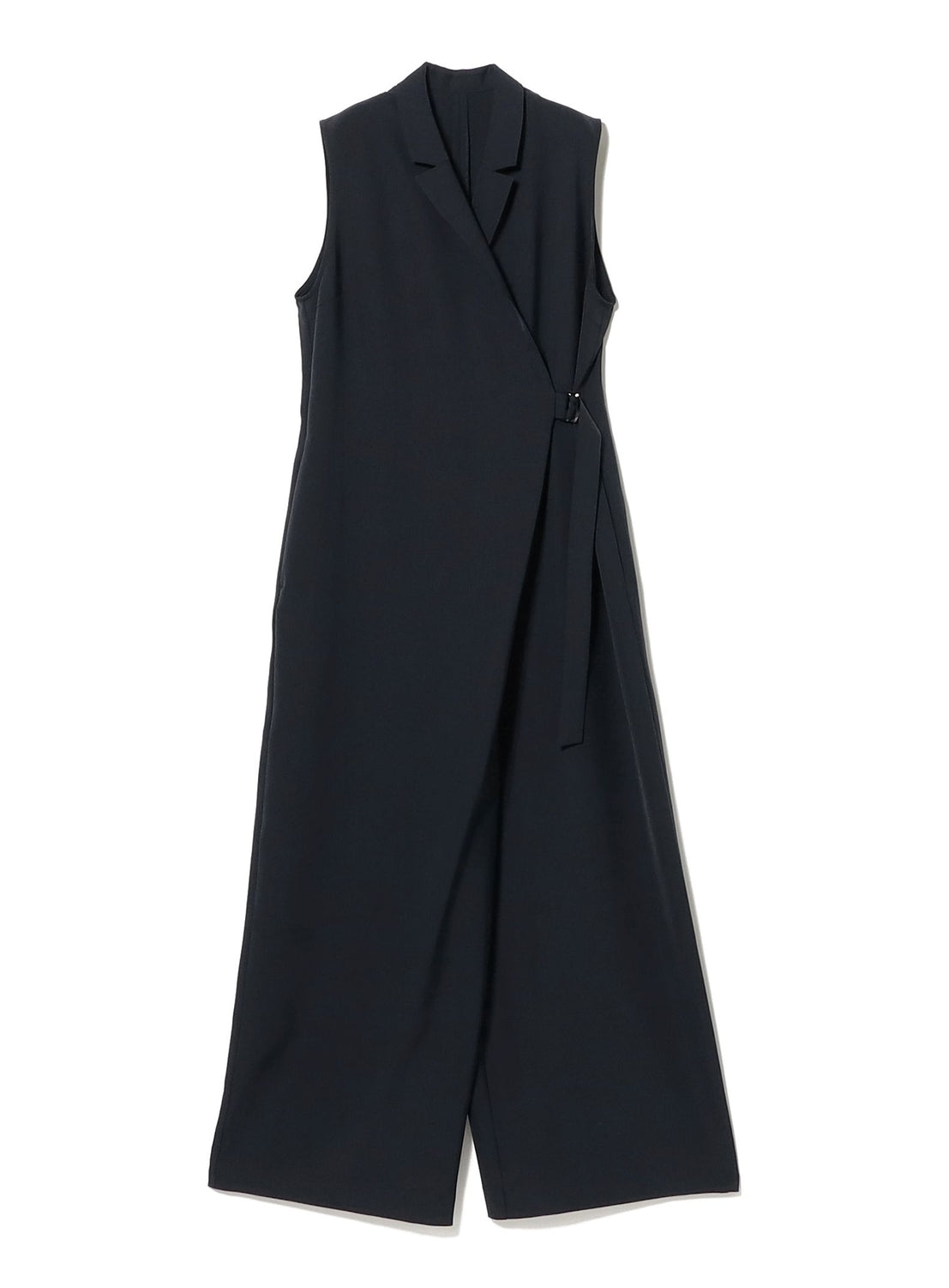 Waist-Belt Jumpsuit