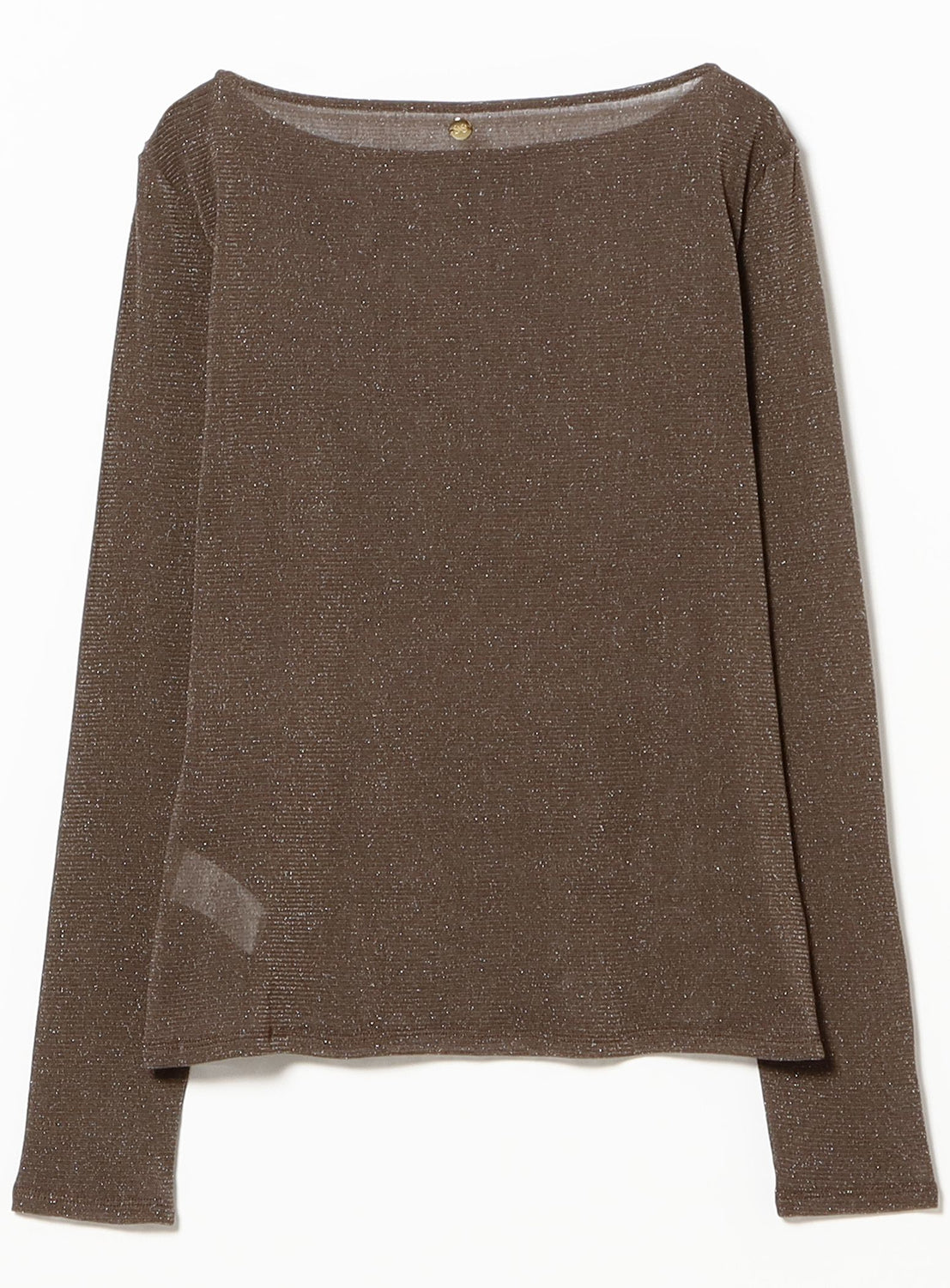 BEAMS SALON / KiraKira Sheer Long Sleeve Top