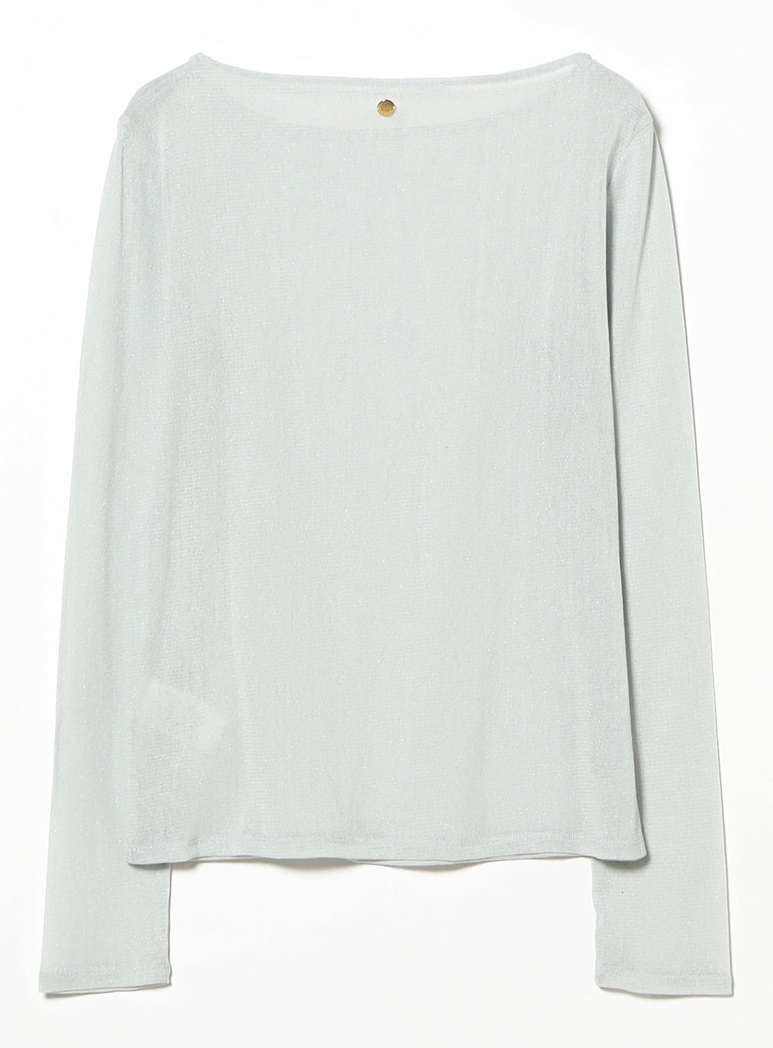 BEAMS SALON / KiraKira Sheer Long Sleeve Top