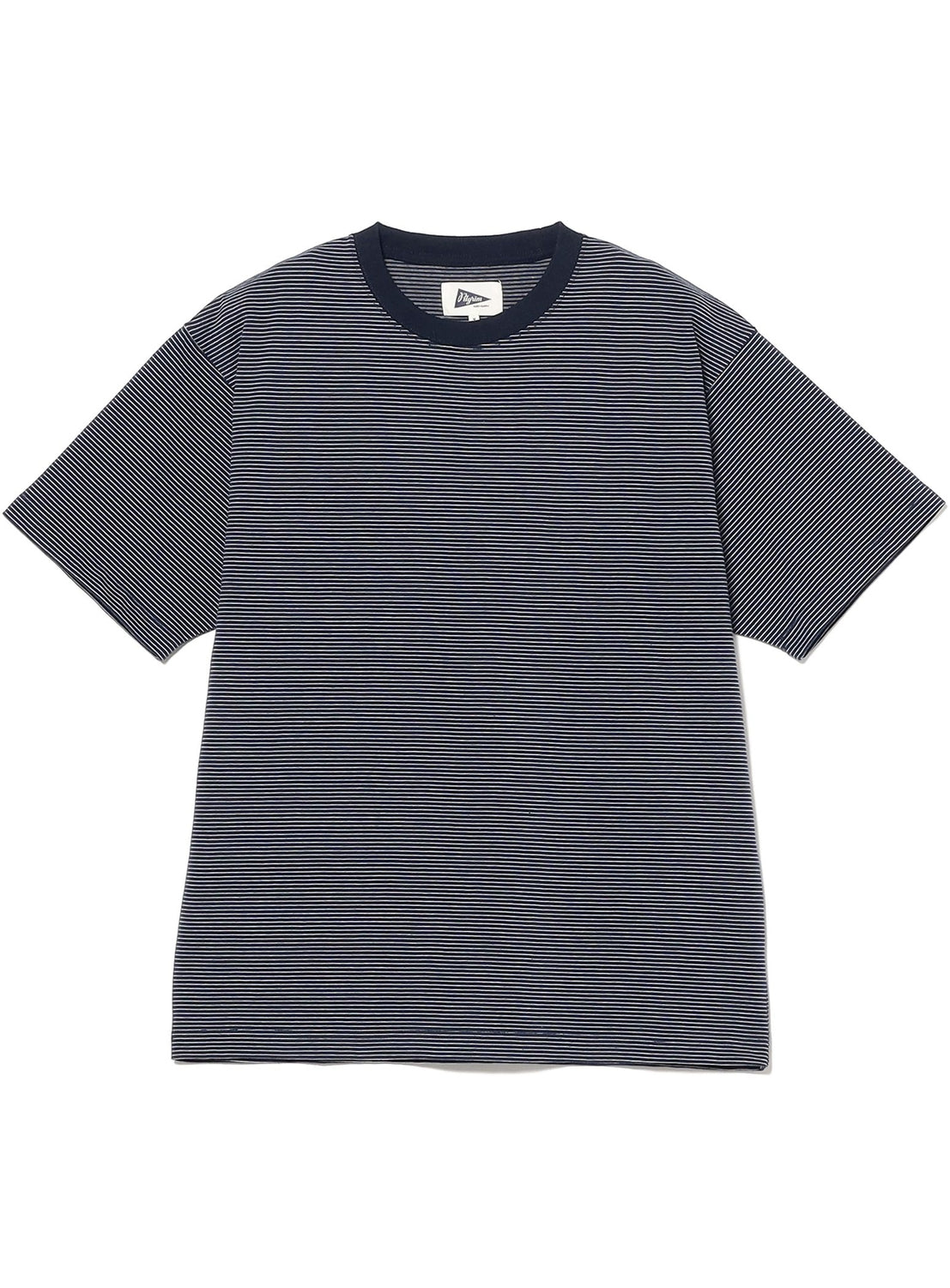 เสื้อยืดแขนสั้นคอกลมลายทาง Hawkinson