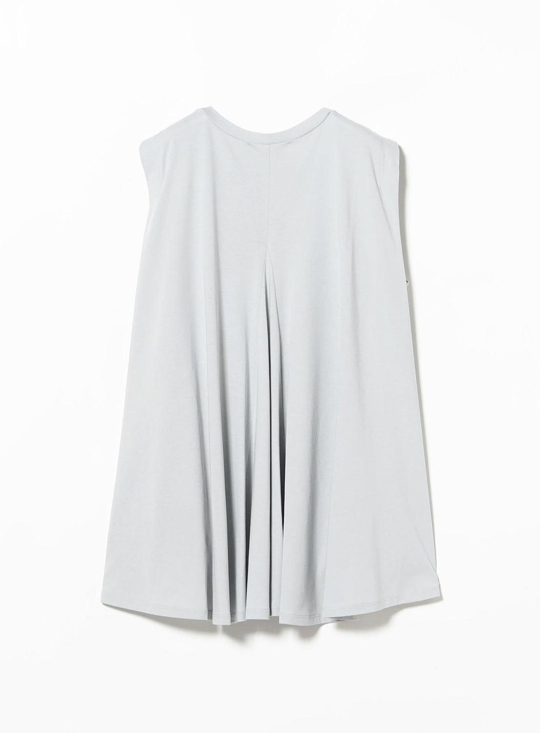 Cotton Back Flare Sleeveless Pullover