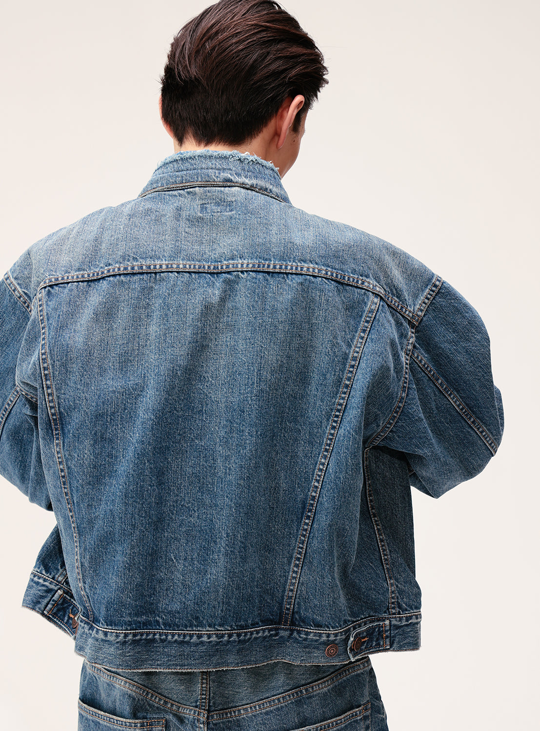 Damage Denim Jacket