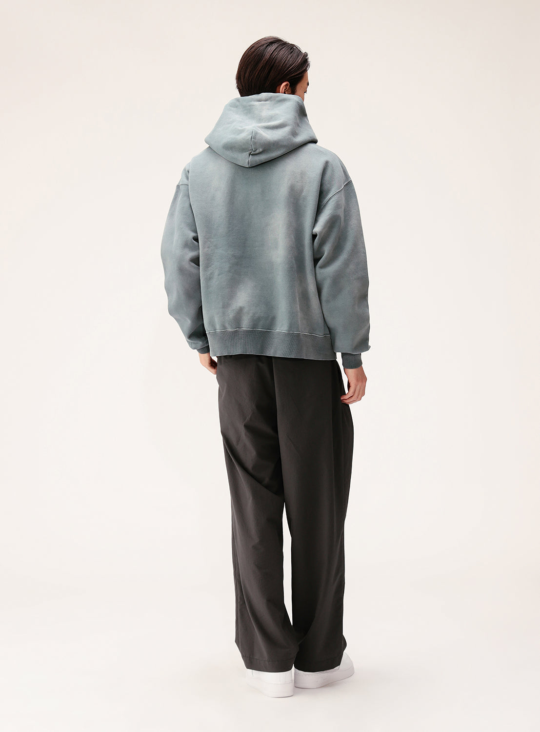 Fade Rivet Zip Hoodie