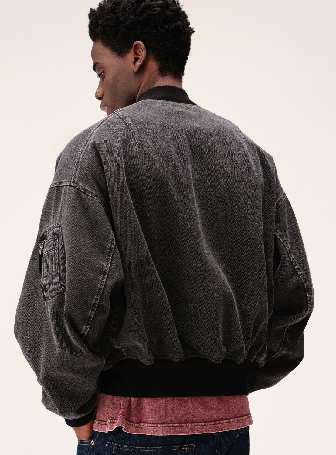 Fade Bomber Jacket