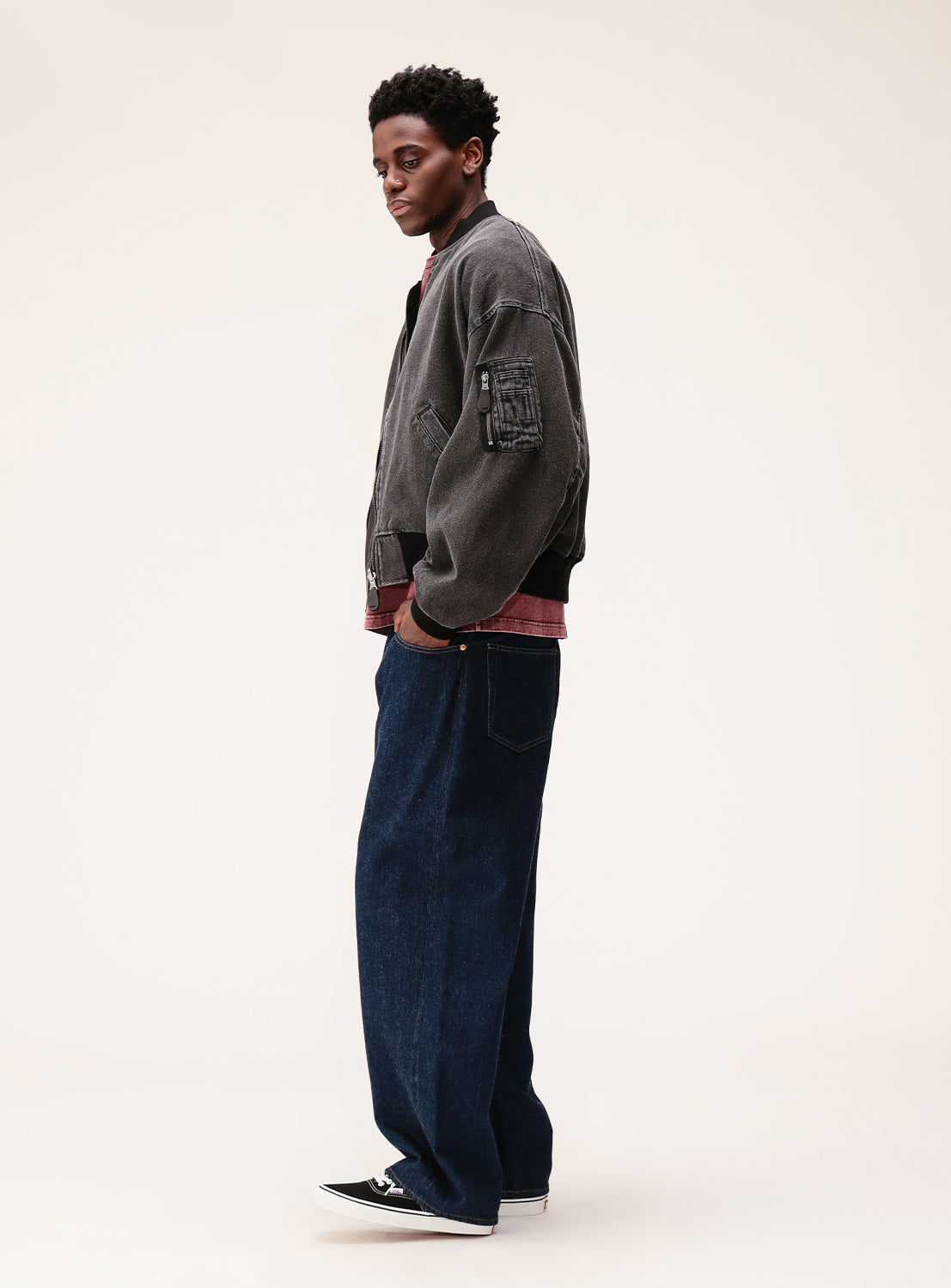 Fade Bomber Jacket
