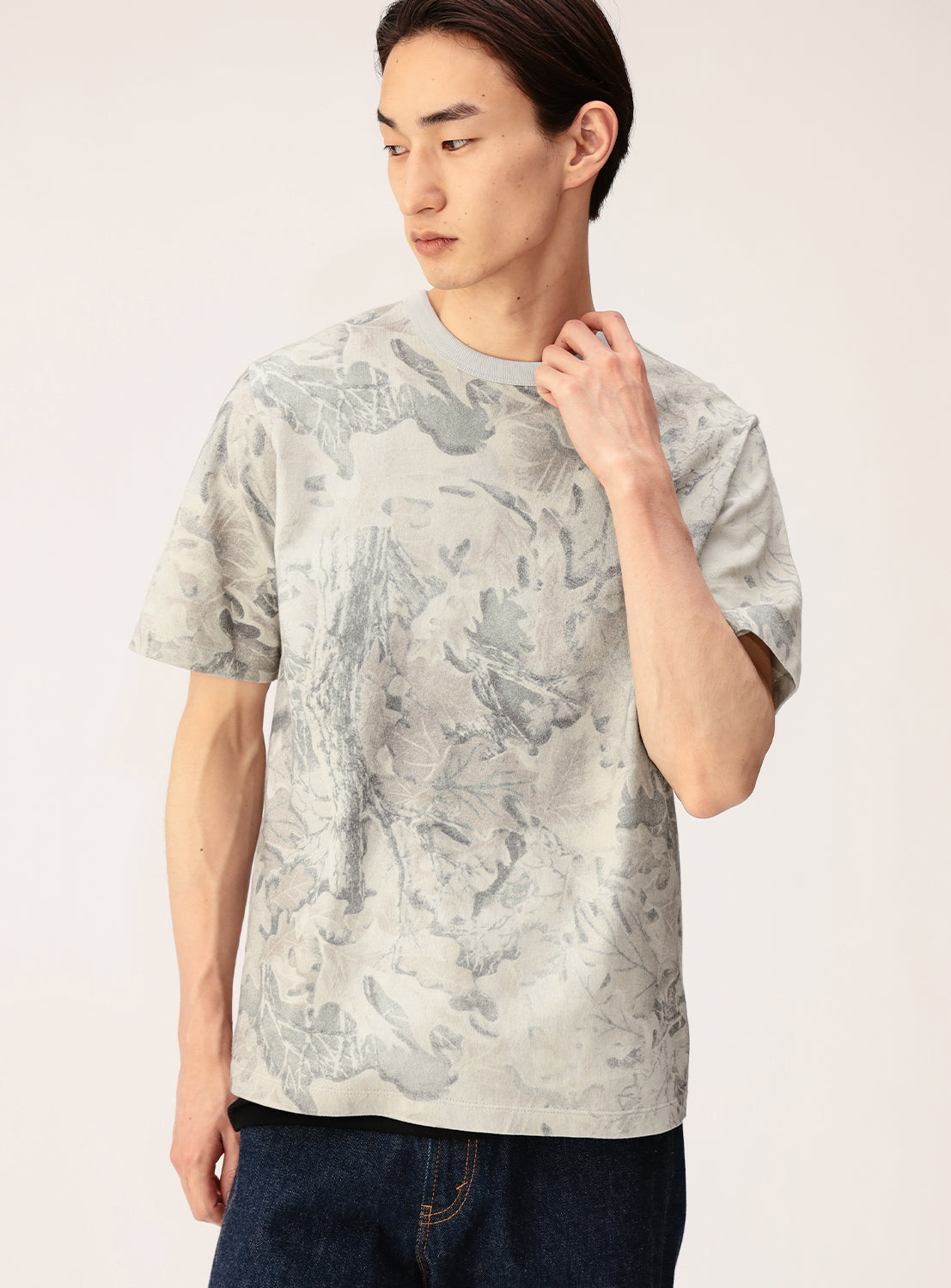 Camouflage Print T-shirt