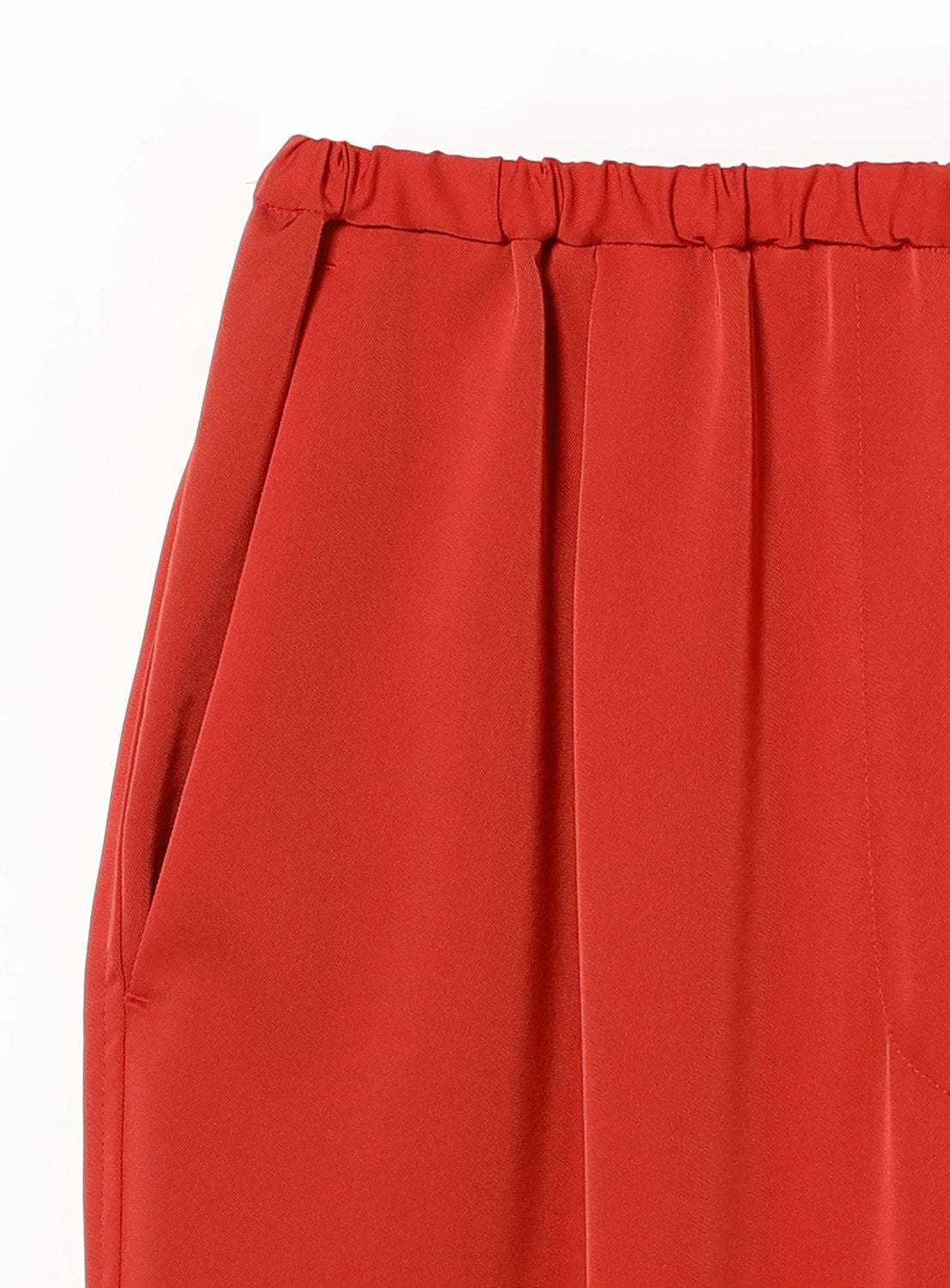 Triacetate Polyester Twill Drawstring Pants