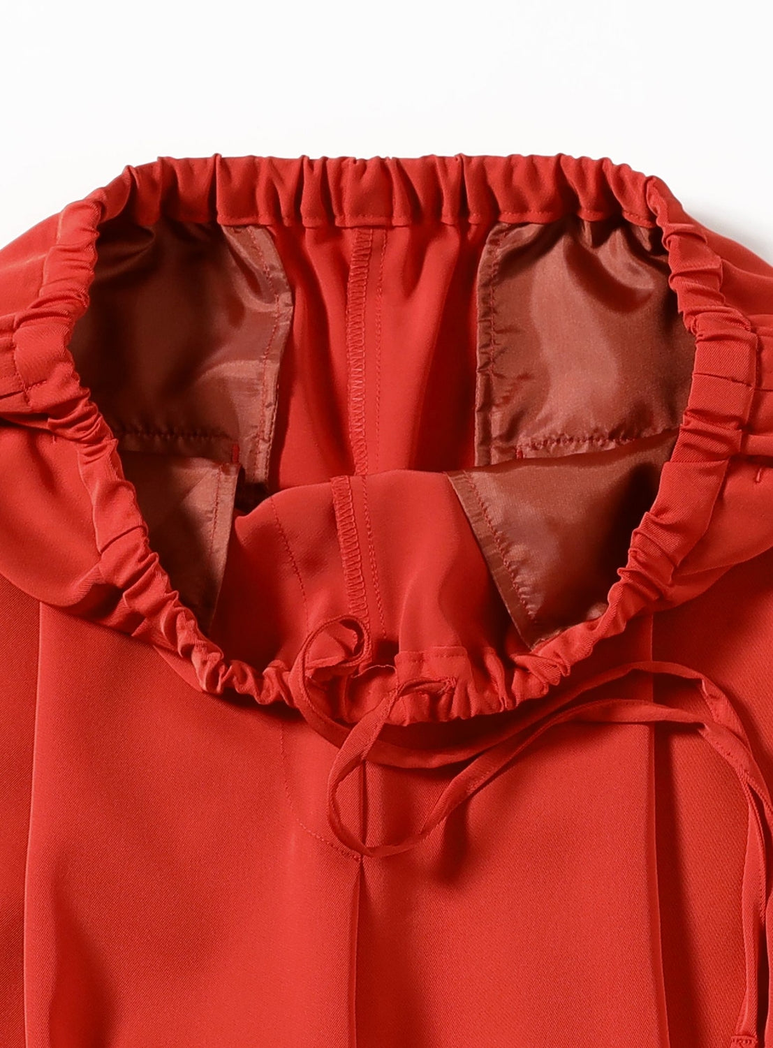 Triacetate Polyester Twill Drawstring Pants