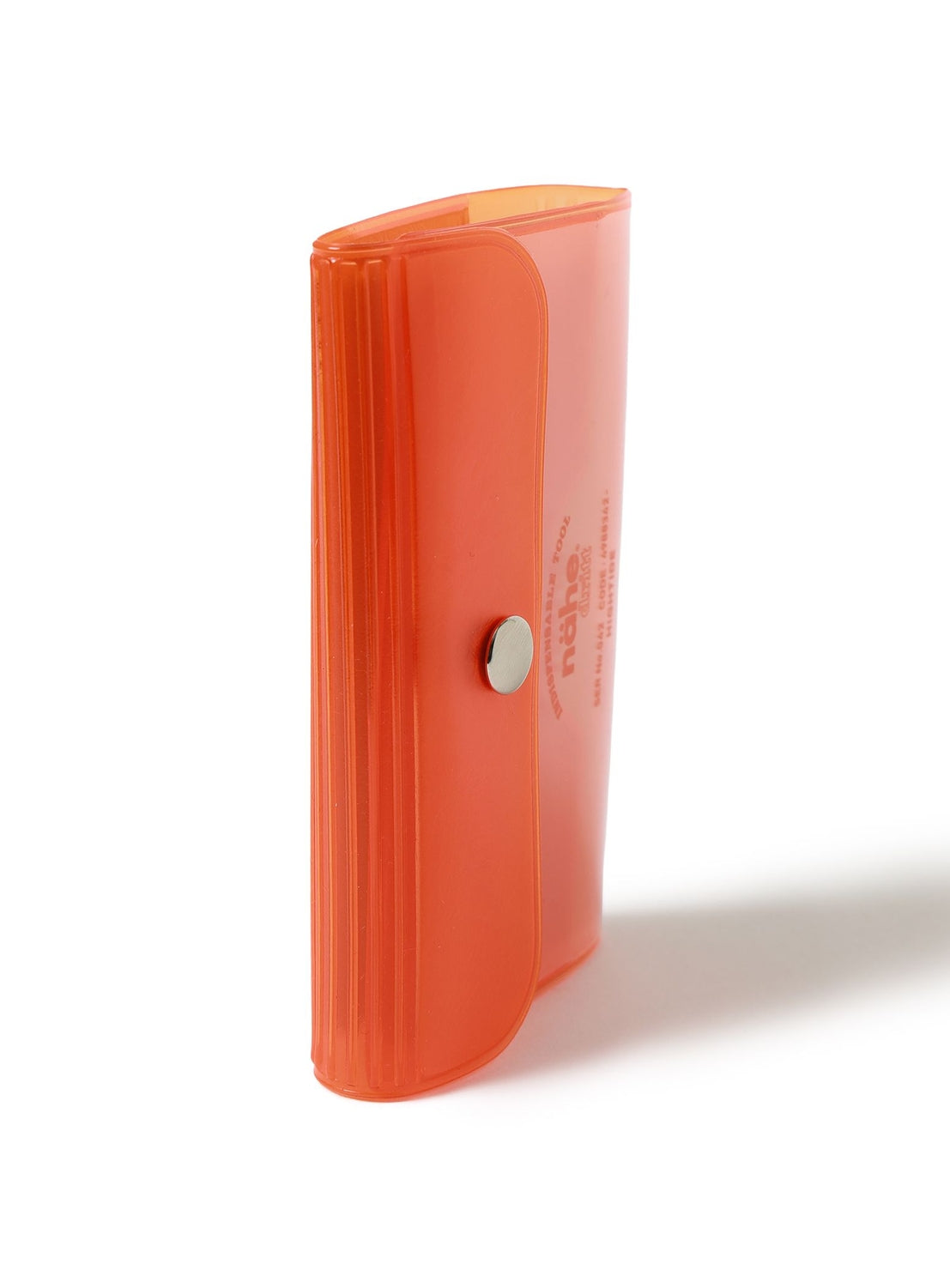 【Exclusive】nahe(R) / Clear Card Case Orange