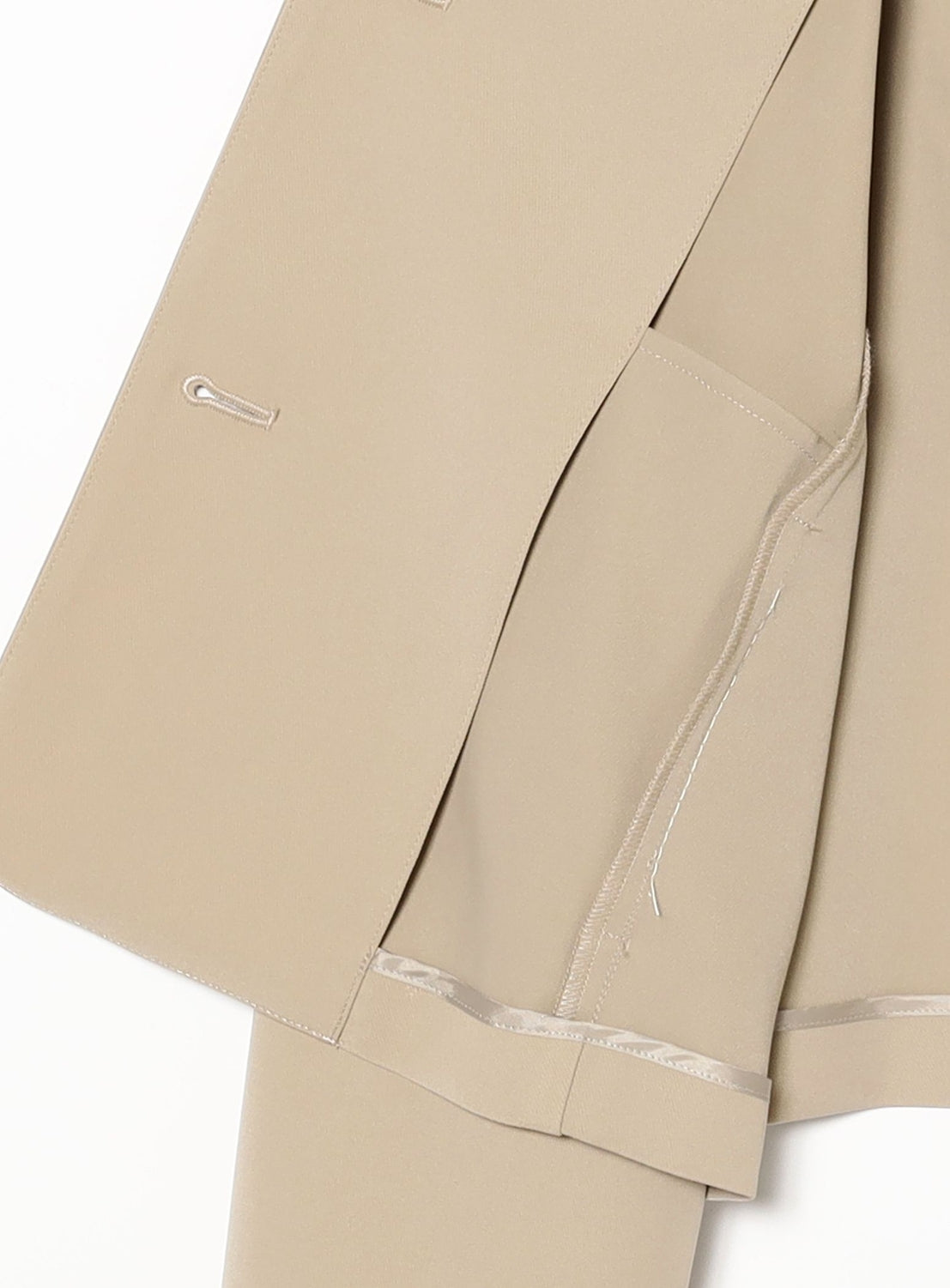 Cropped Crew Neck Jacket