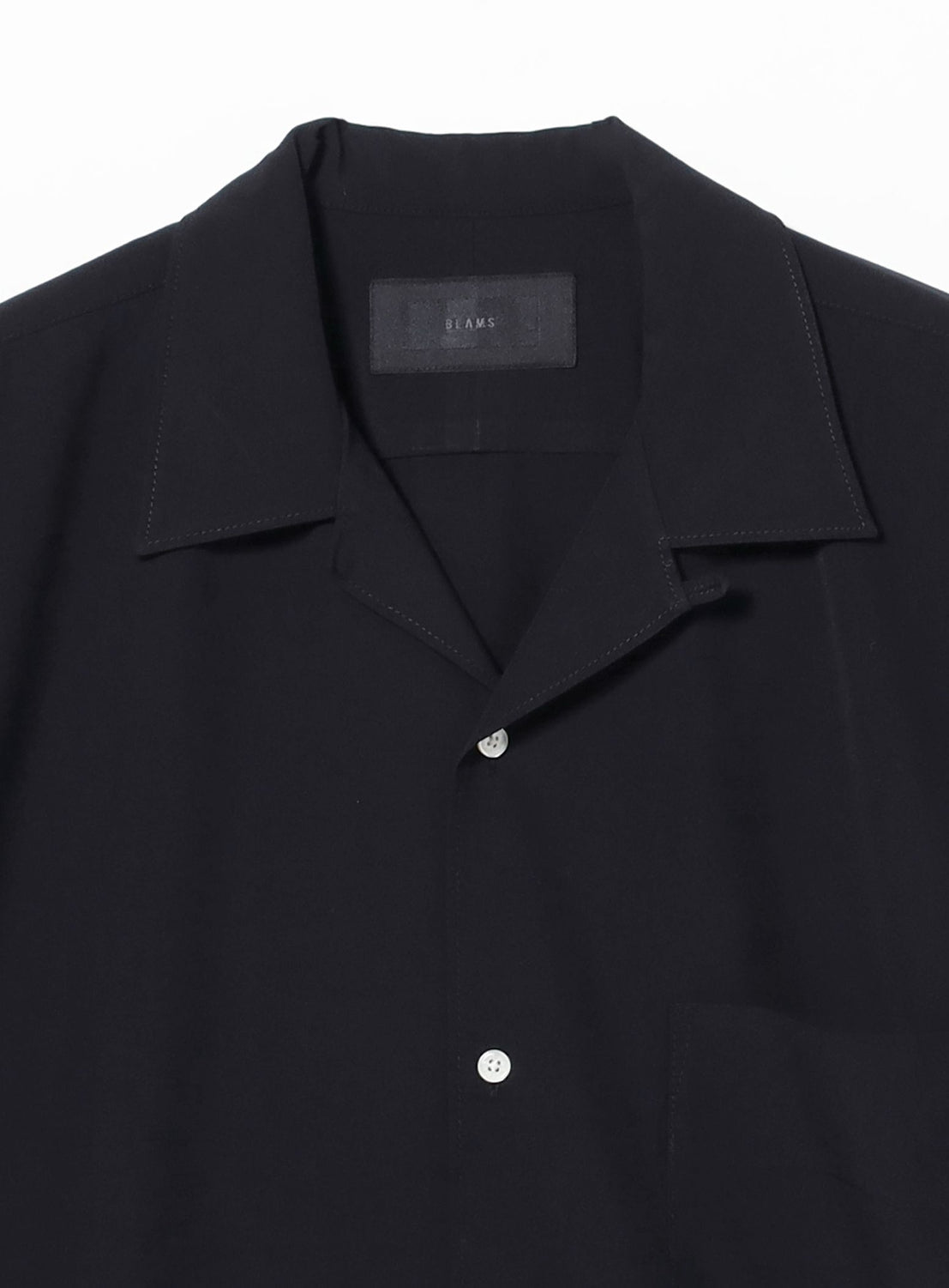the A / Wool Open Collar Shirt