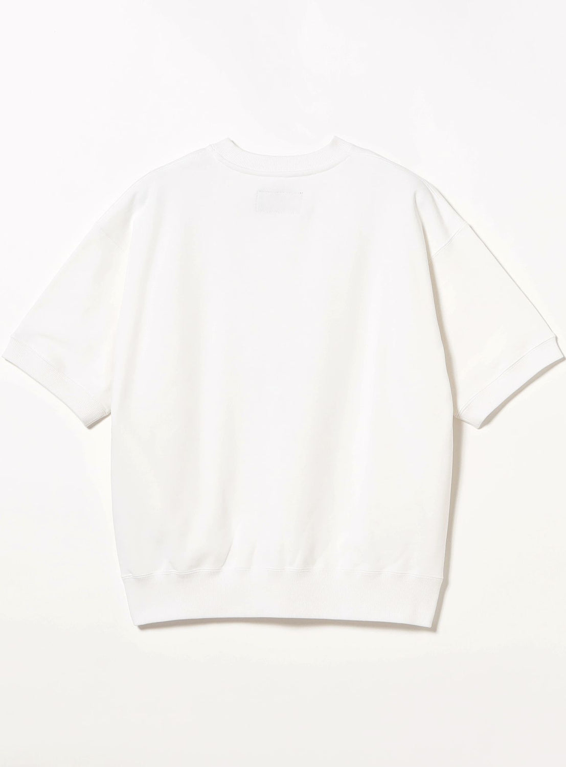 the A / Suvin Cotton Half-sleeve Sweatshirt