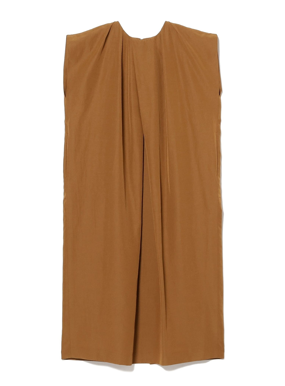 Linen Oversized Pleated Dress