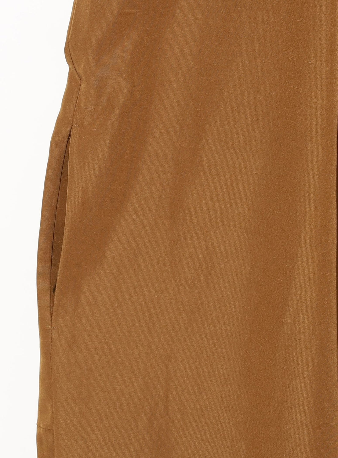 Linen Oversized Pleated Dress