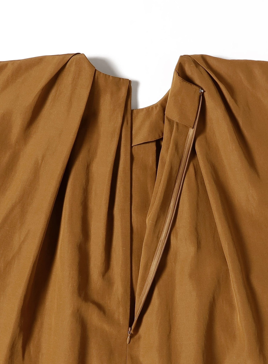 Linen Oversized Pleated Dress