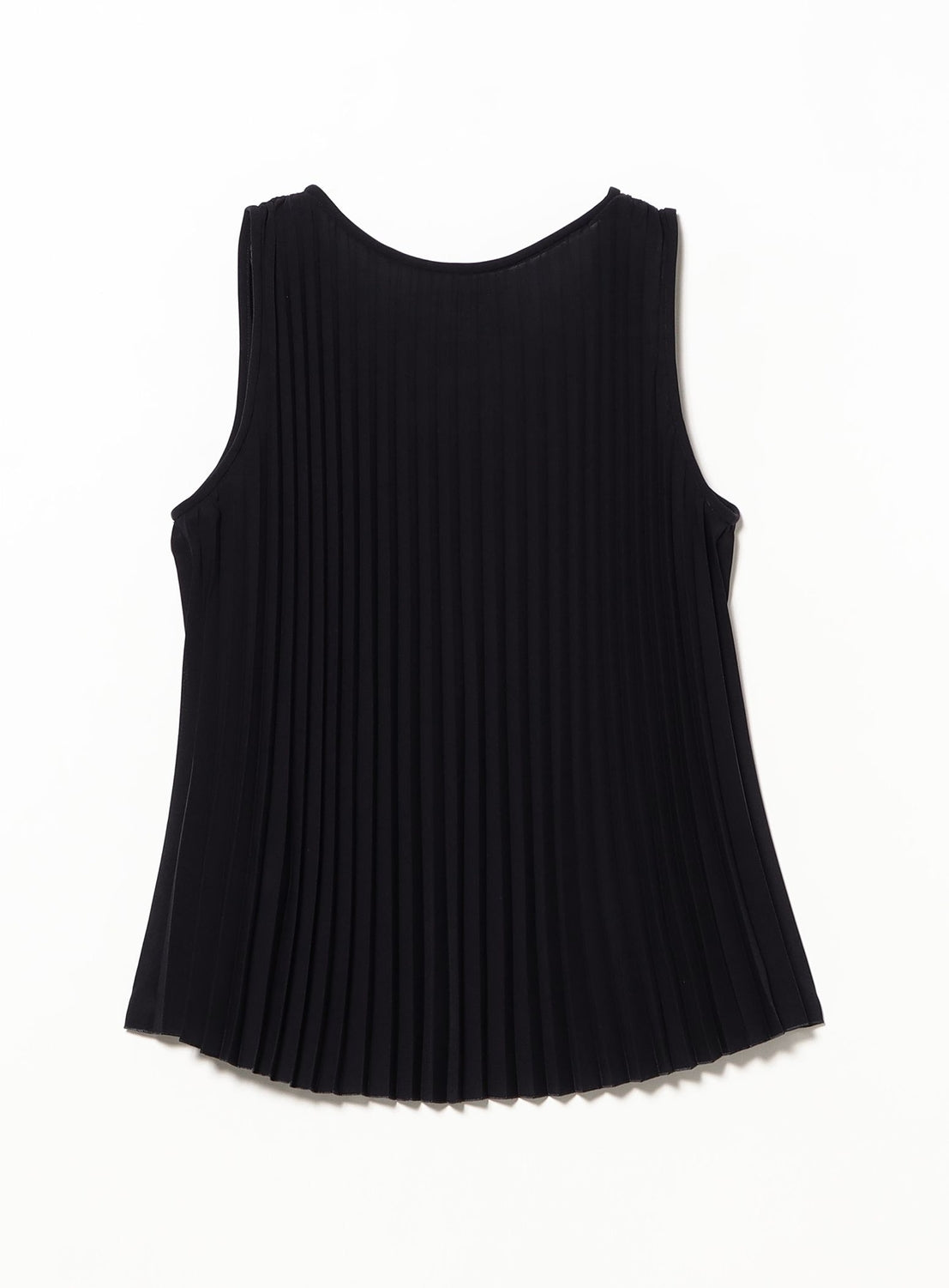 Pleated Sleeveless Top