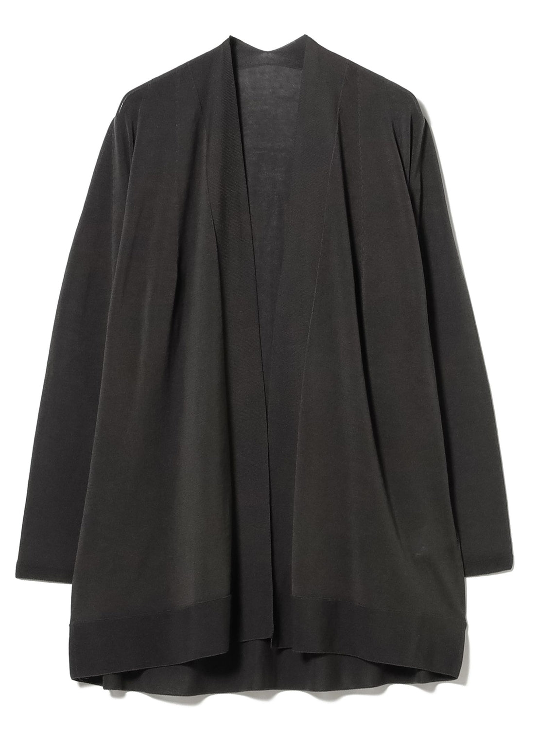 18-Gauge Cotton Acetate Long Cardigan