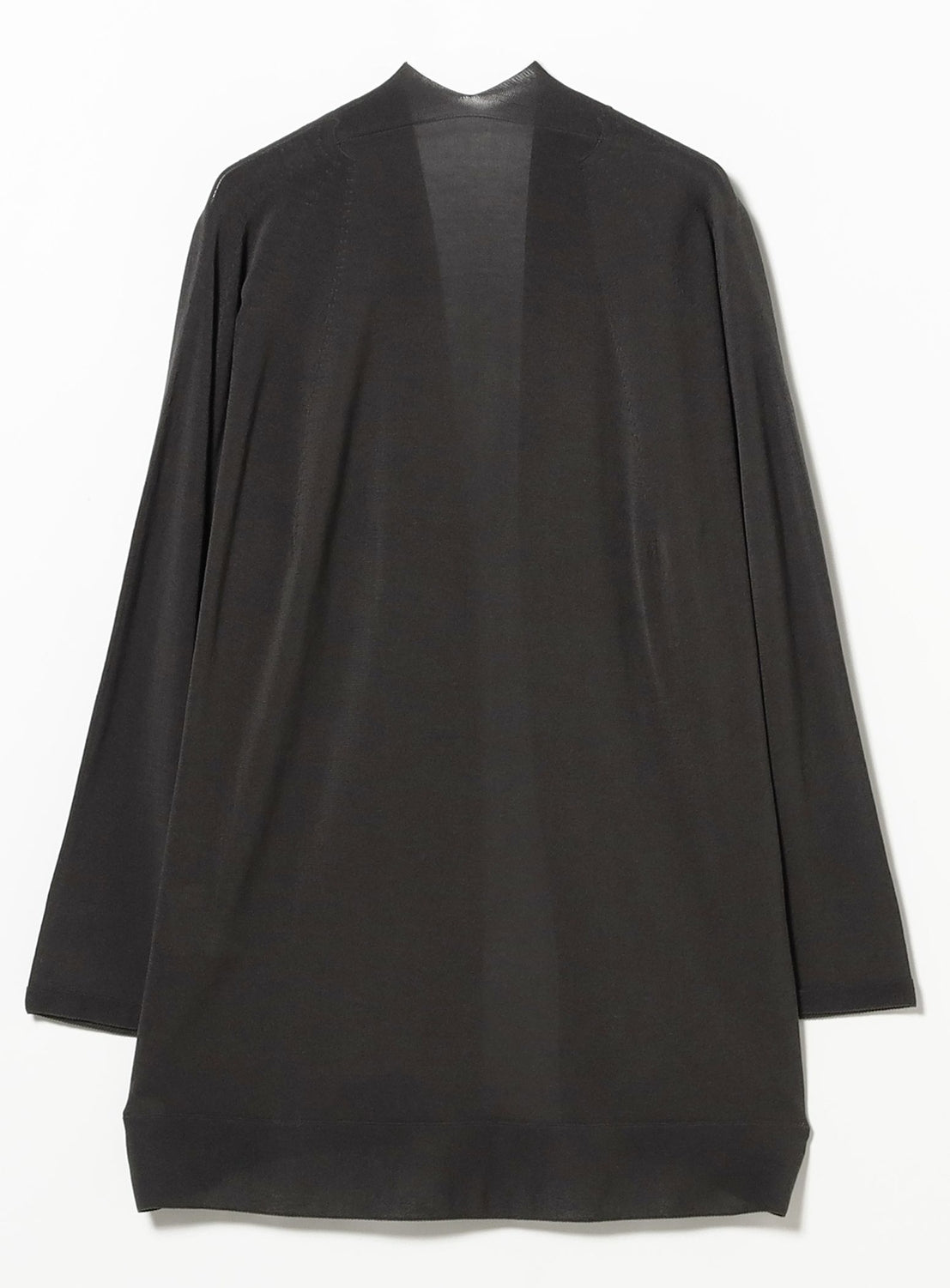18-Gauge Cotton Acetate Long Cardigan