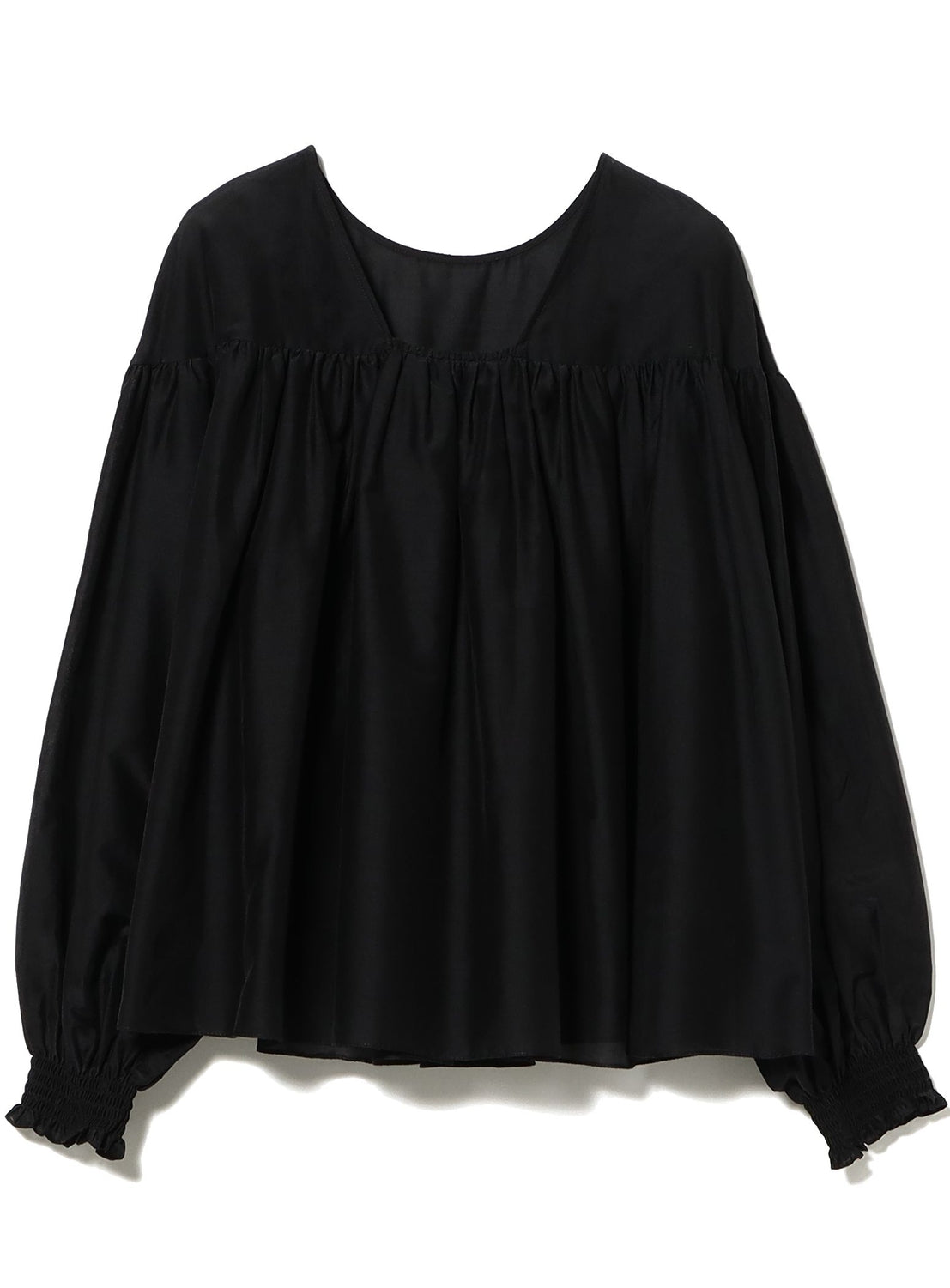 Cotton Silk 2-Way Blouse