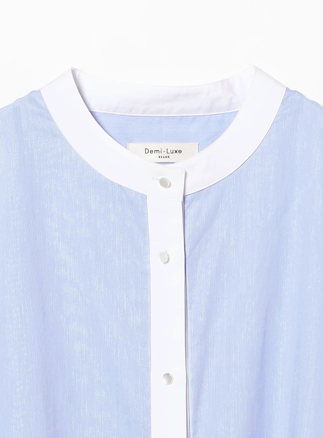 Feminine Half-Sleeve Volume Shirt